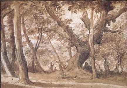 Claude Lorrain Wooded View (mk17)